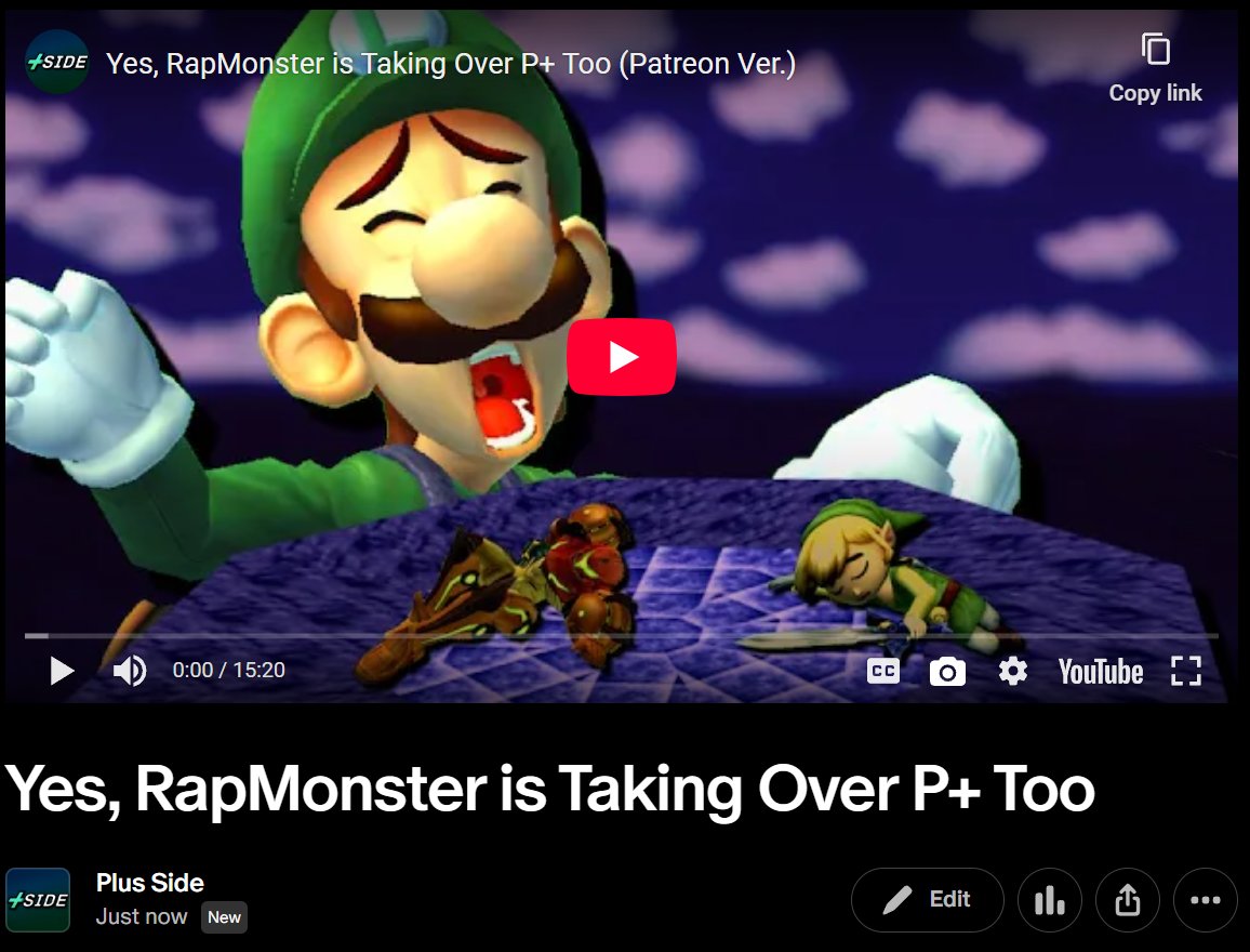 📢NEW VIDEO📢

Our newest video, all about Undertow 2025 AKA Big Ohio Tournament, is LIVE on Patreon for all members!

View it today and consider supporting us at patreon.com/PlusSide