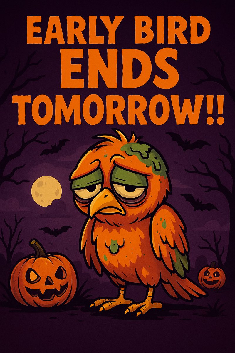 🚨🎃 EARLY BIRD ENDS TOMORROW! 🎃🚨 Final chance for 25% OFF our Halloween Sports Camps (excl. Rivacre)! Use code WIL684 at checkout before midnight 3rd Oct. Spaces vanishing fast – book now 👉 vara-sports.classforkids.io #HalloweenCamps #HalfTermFun #Wirral #EllesmerePort