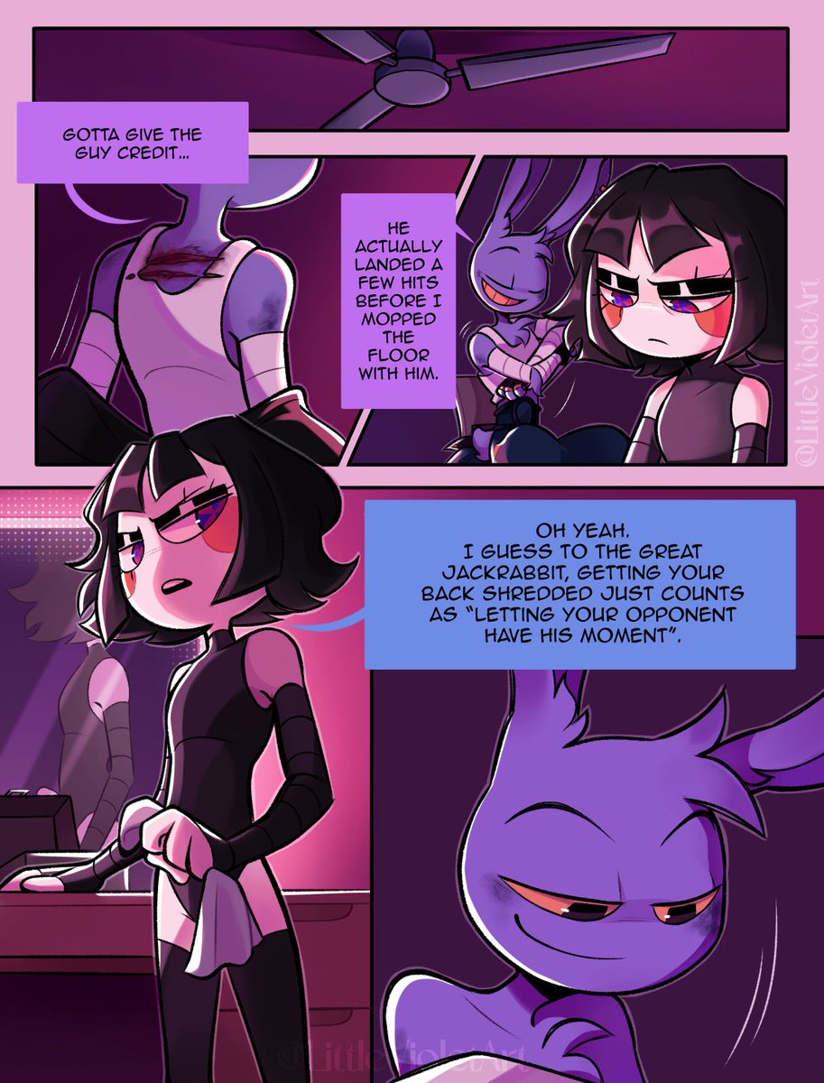 LittleVioletArt's tweet photo. you know what I’m gonna try to repost part 1 again hoping it will show properly this time… 😞
#tadc #tadfc #funnybunny https://t.co/DO3Yt4Gjpa