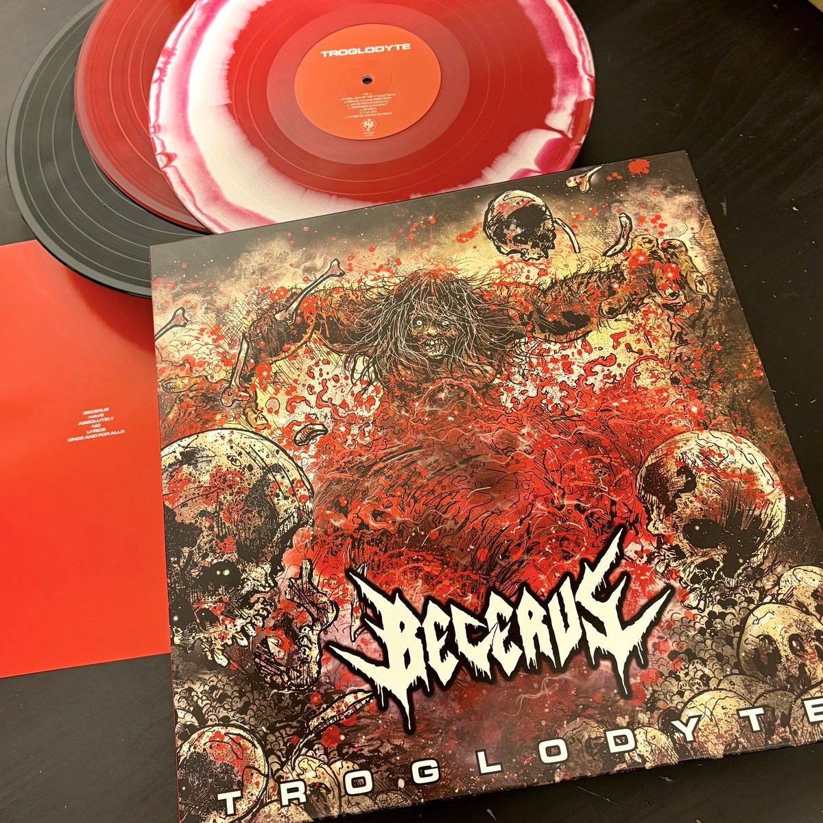BECERUS vinyl version for TROGLODYTE is finally here and shipping! Go grab your copy of neanderthalian Death Metal!
everlastingspew.com

#becerus #troglodyte #vinyl #coloredvinyl #metalvinyl #everlastingspew #everlastingspewrecords #deathmetal #cavemandeathmetal