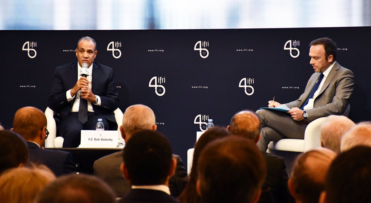 🇪🇬 Conference with Badr Abdelatty, Minister of Foreign Affairs of Egypt. Replay available on YouTube.⤵️
youtu.be/ysXkNR7JYyU?si…