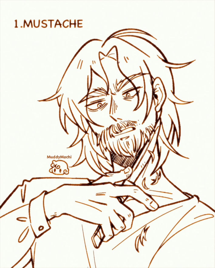 Day 1. MUSTACHE
A character from my upcoming webtoon 🤎
#inktober2025 #inktoberart #procreateart #OC
