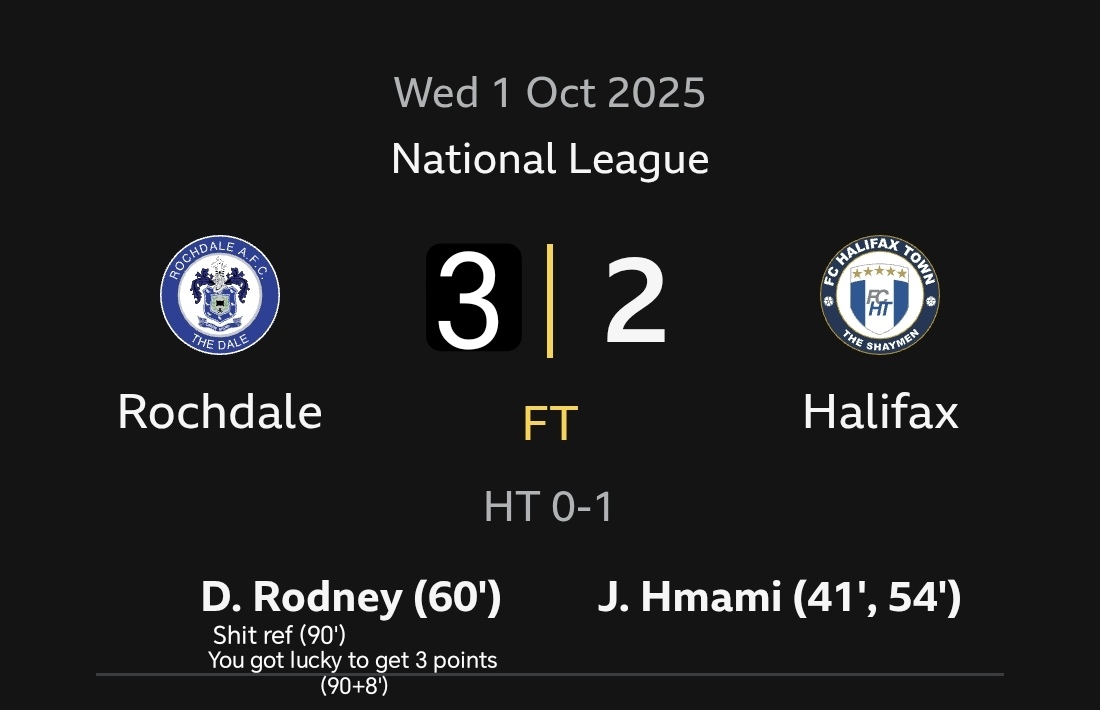Warra win for Dale 😂😂 #FCHT #Shaymem