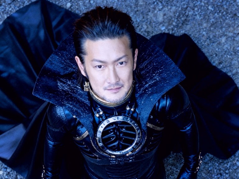 ManInCape_Bot's tweet photo. Berg Katse/Iriya, antagonist of Gacchaman (2013). https://t.co/vhZj6W9QrU