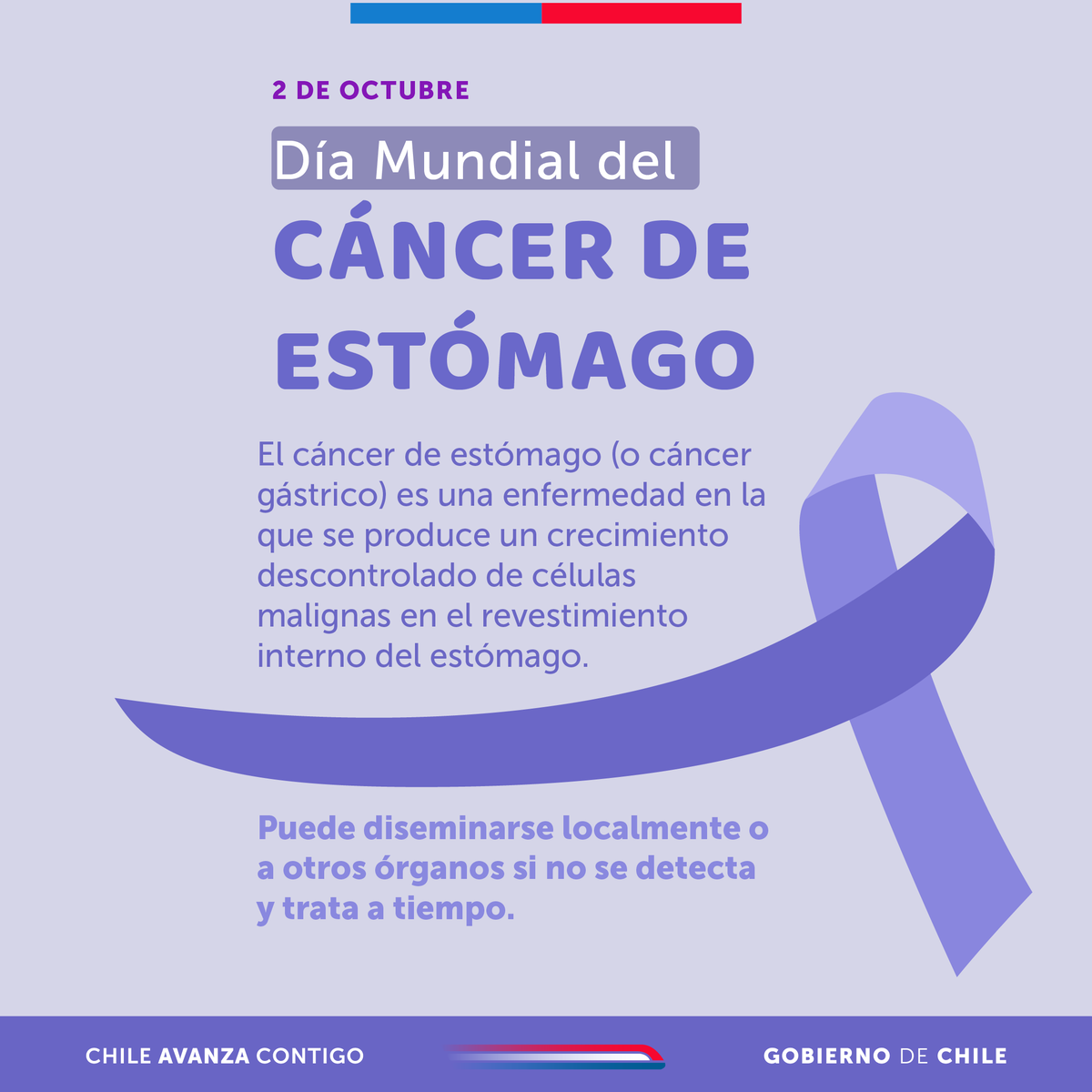 Saludtarapaca's tweet photo. En el Día mundial del Cáncer de Estómago te recordamos la importancia de reconocer los síntomas de esta patología.  
✅Además esta enfermedad es parte del GES N°27 Cáncer gástrico. Conoce acá los detalles 👇👇https://t.co/yXbKprEJxk… https://t.co/pSFGGYa0Ih