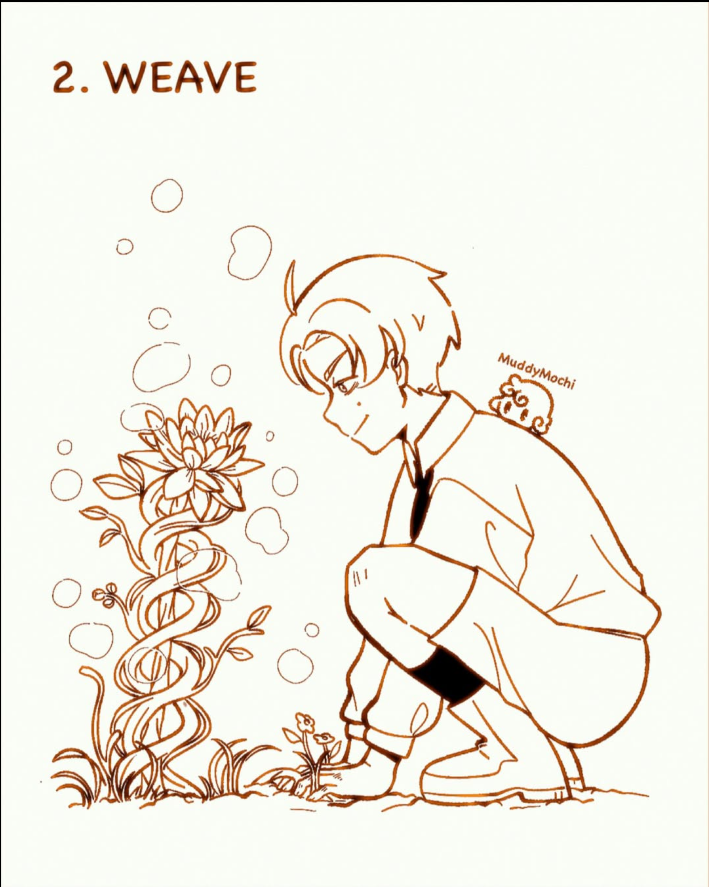 Day 2. WEAVE
Another OC from my upcoming webtoon ~🌿
#inktober2025 #inktoberart #procreateart #OC