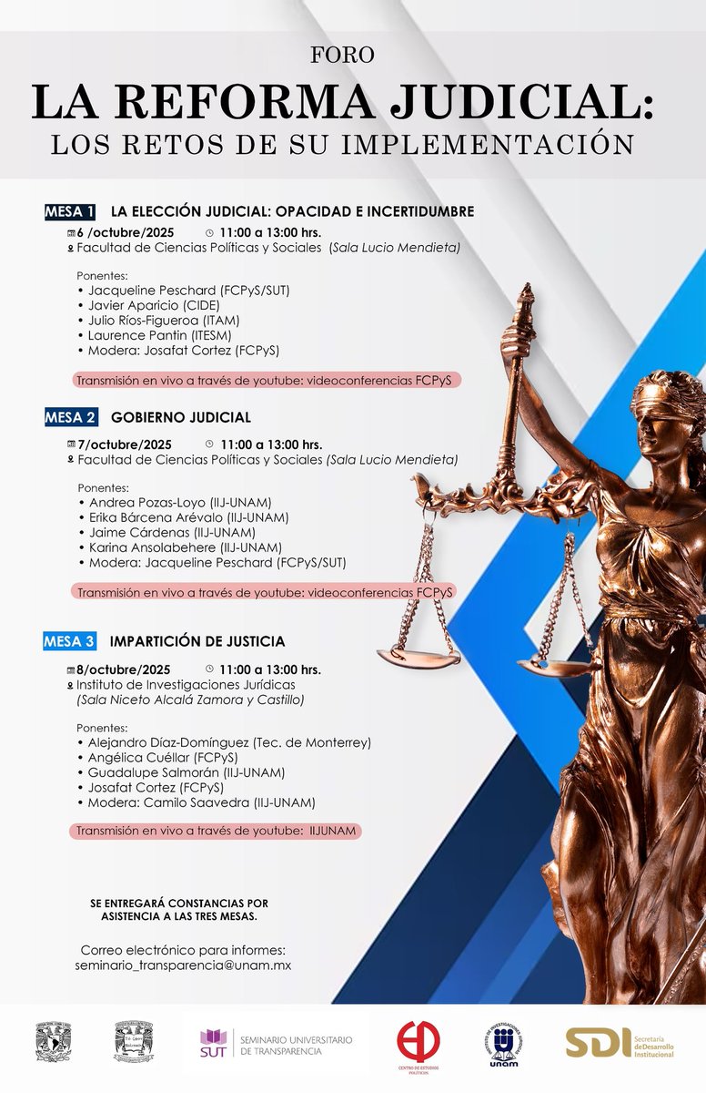 Seminario Universitario de Transparencia tweet media