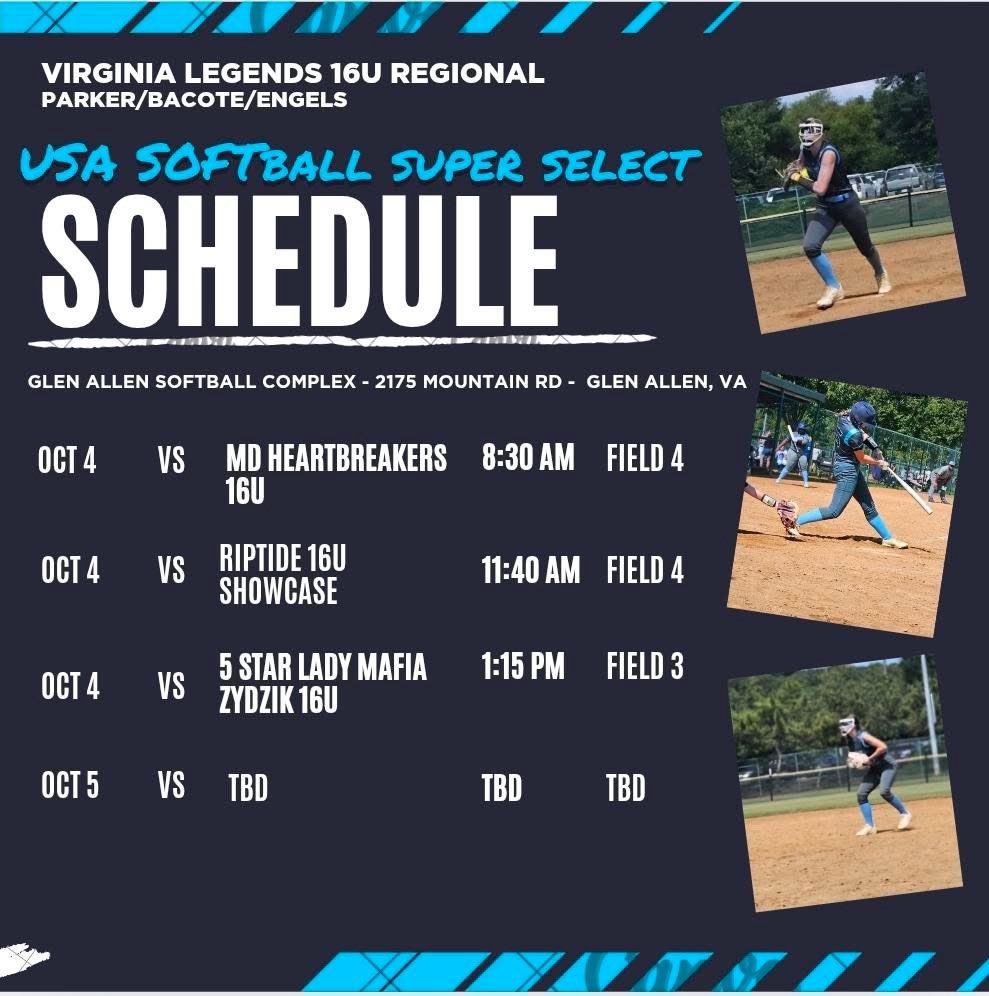 Virginia Legends 16U Parker/Bacote/Engels tweet media