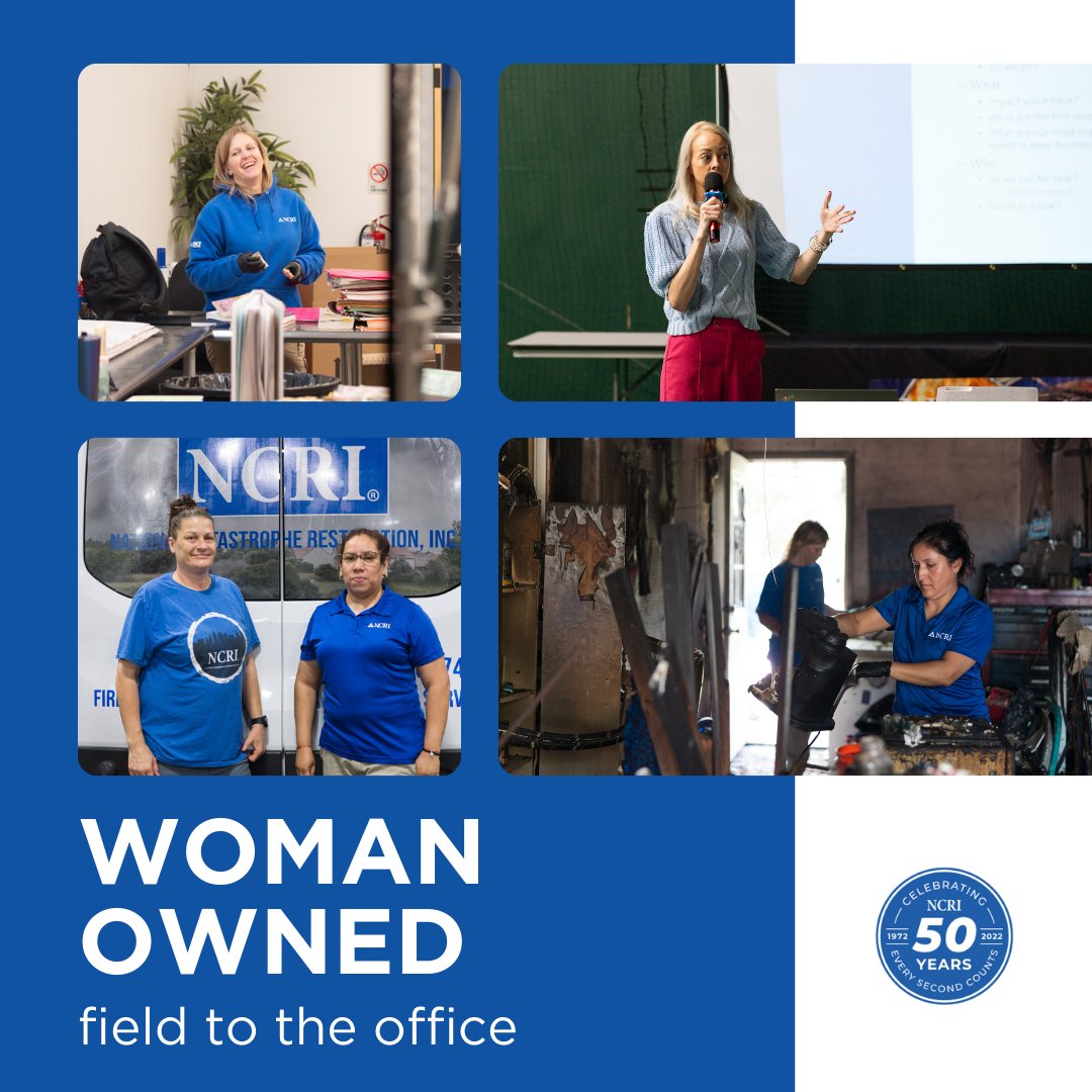 Not only are we woman owned, but women are leading the way in every area of our workforce from the field to the office. 💪 We couldn’t do it without them.