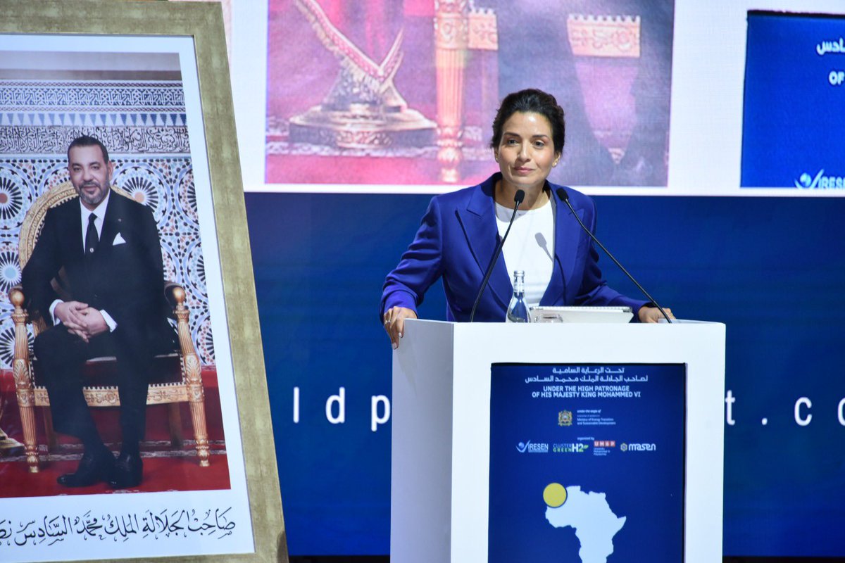 AljChakib's tweet photo. At the World Power-to-X Summit 🇲🇦, I shared the Moroccan private sector’s vision for a competitive green hydrogen economy. Our ambition: to turn Morocco into a global hub for green molecules, while creating jobs, reinforcing industrial sovereignty &amp; accelerating our SMEs growth. https://t.co/2Uooc4YLBx