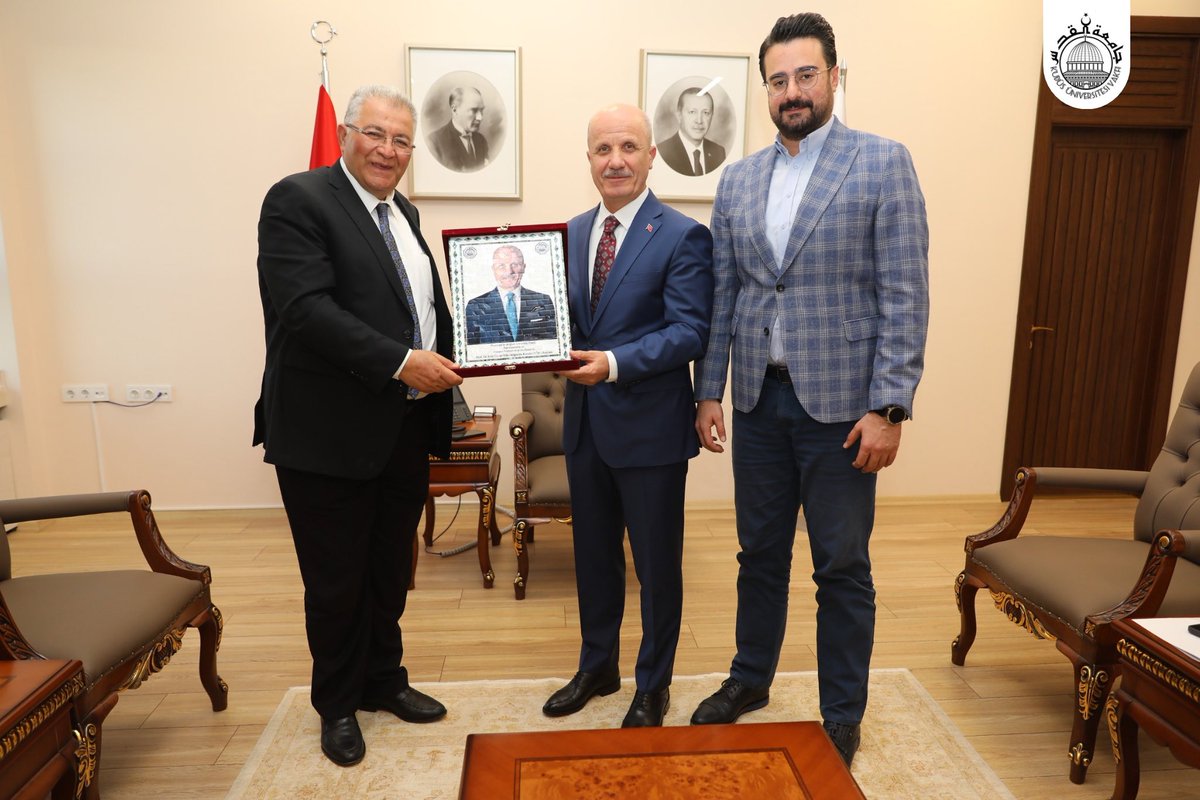 kudusunivakif's tweet photo. Kudüs Üniversitesi Rektörümüz Prof. Dr. Imad Abu Kishek ve Yönetim Kurulu Başkanımız M. Yasir Yanılmaz, Yükseköğretim Kurulu (YÖK) Başkanı Prof. Dr. Erol Özvar’ı makamında ziyaret etti. 

İlgi ve destekleri için YÖK Başkanımıza teşekkür ediyoruz. @erolozvar https://t.co/VxeOwQj5Qr