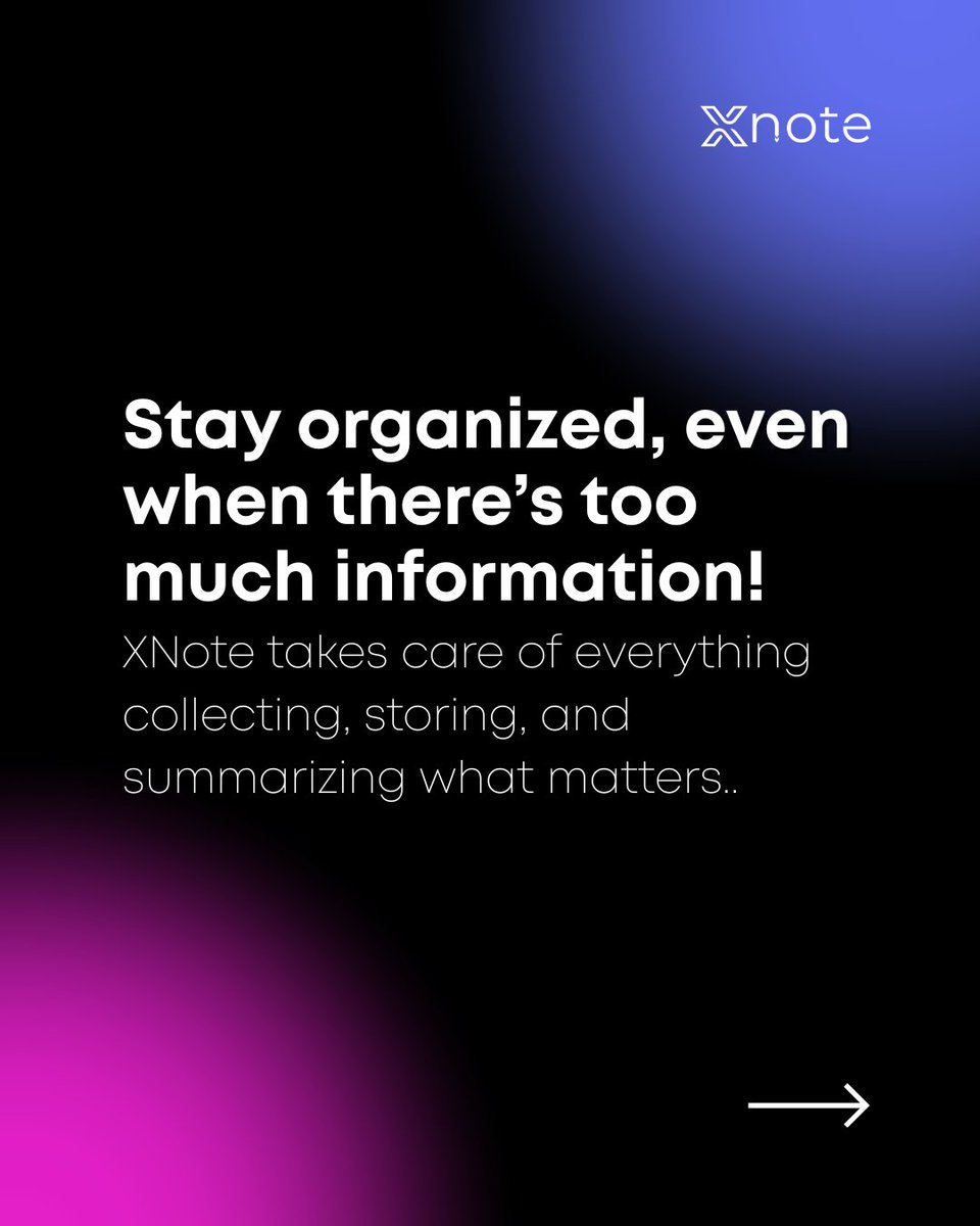 XNote_AI's tweet image. Stay organized and boost your productivity with XNote! 📝📱
From syncing notes and tasks to calendar integration, XNote keeps everything in one place, so you never miss a beat. Perfect for meetings, planning, and getting more done in less time. ⏳
Feel the difference in your…