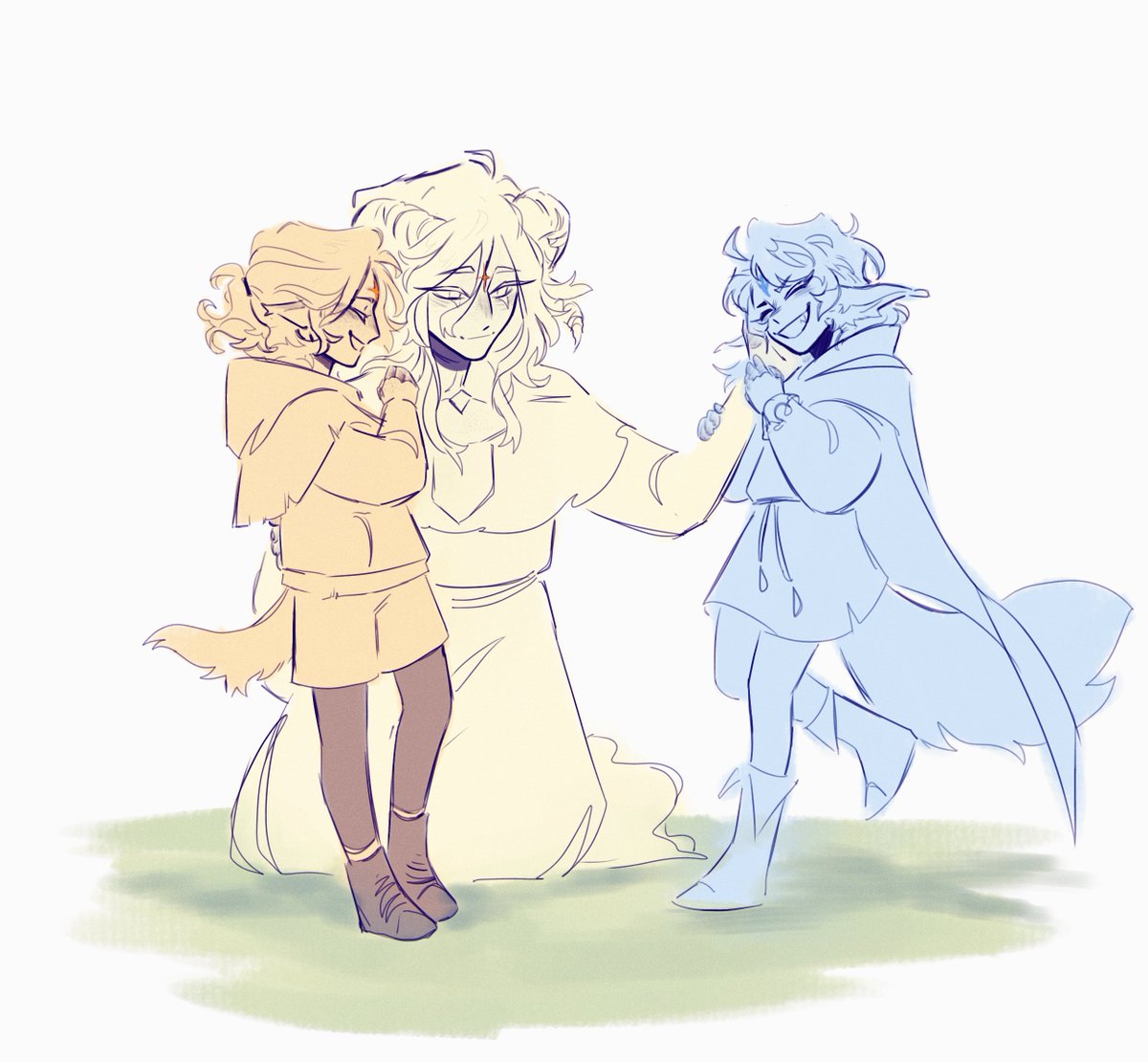 Day 2- Childhood
An excuse to draw PV's parent again
#DeceitfulTruthTober