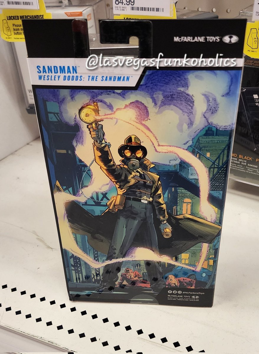 LVFunkoholics's tweet photo. Spotted 🎯 Exclusive Sandman (Wesley Dodds: The Sandman) Gold Label.
#McFarlaneToys #DCMultiverse #Sandman #WesleyDodds #DCComics #Target #actionfigure #actionfigures #target #targetstyle #ShareMyTargetStyle https://t.co/g25DqUhAcy