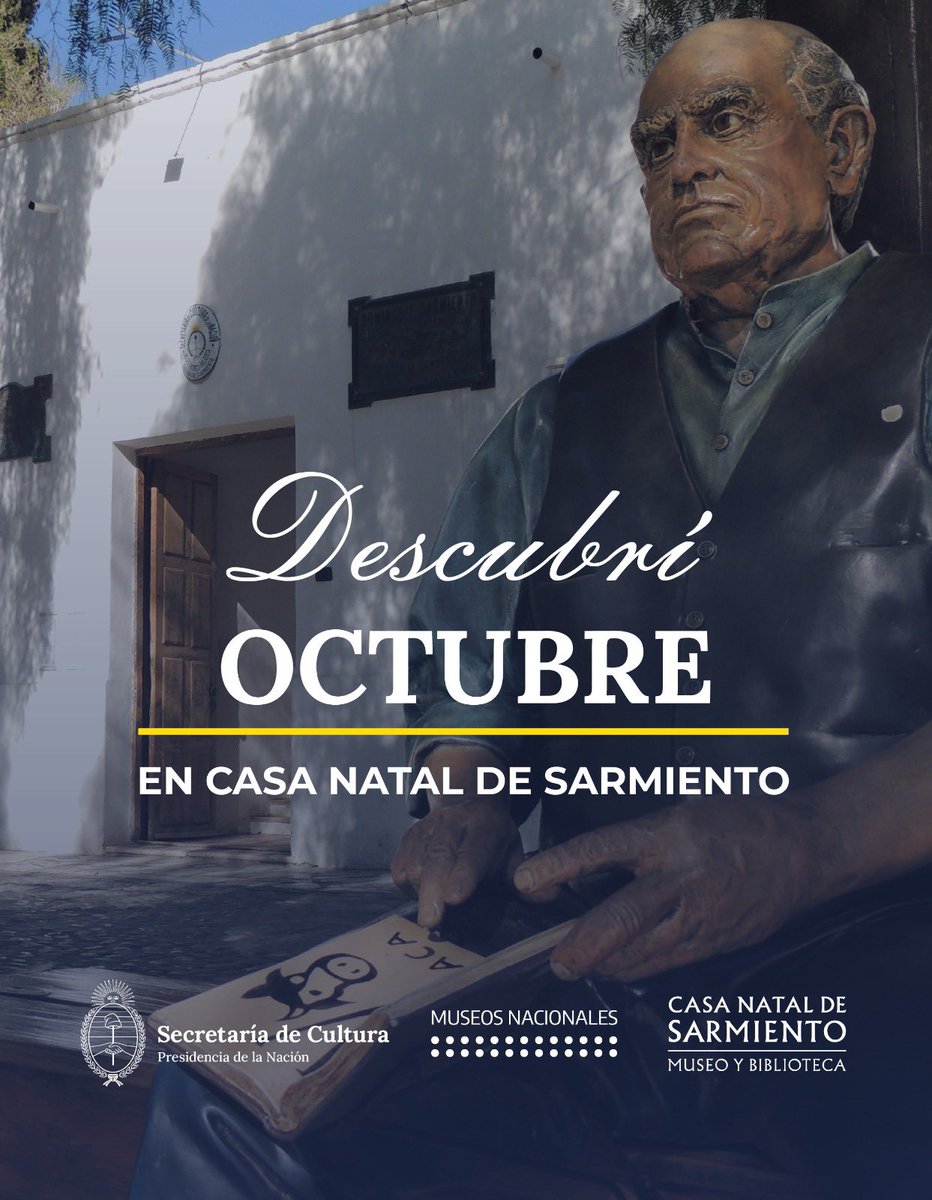 Museo y Biblioteca Casa Natal de Sarmiento tweet media