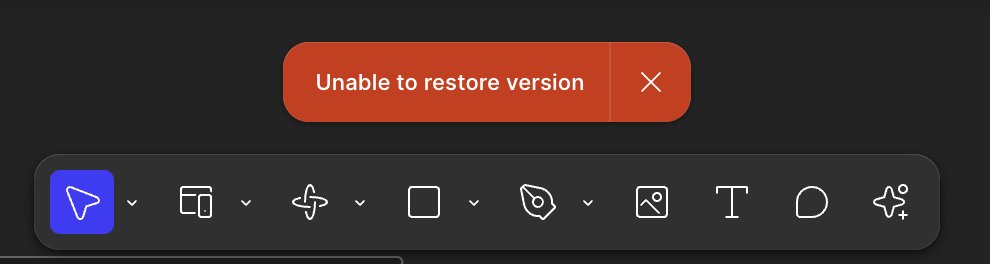 .<a href="/figma/">Figma</a> Your built-in AI adds significant creative horsepower to Figma, but I've been getting this error frequently, which is a big drag on the UX. 

Is this issue on your radar, and are you working on providing better reversibility?