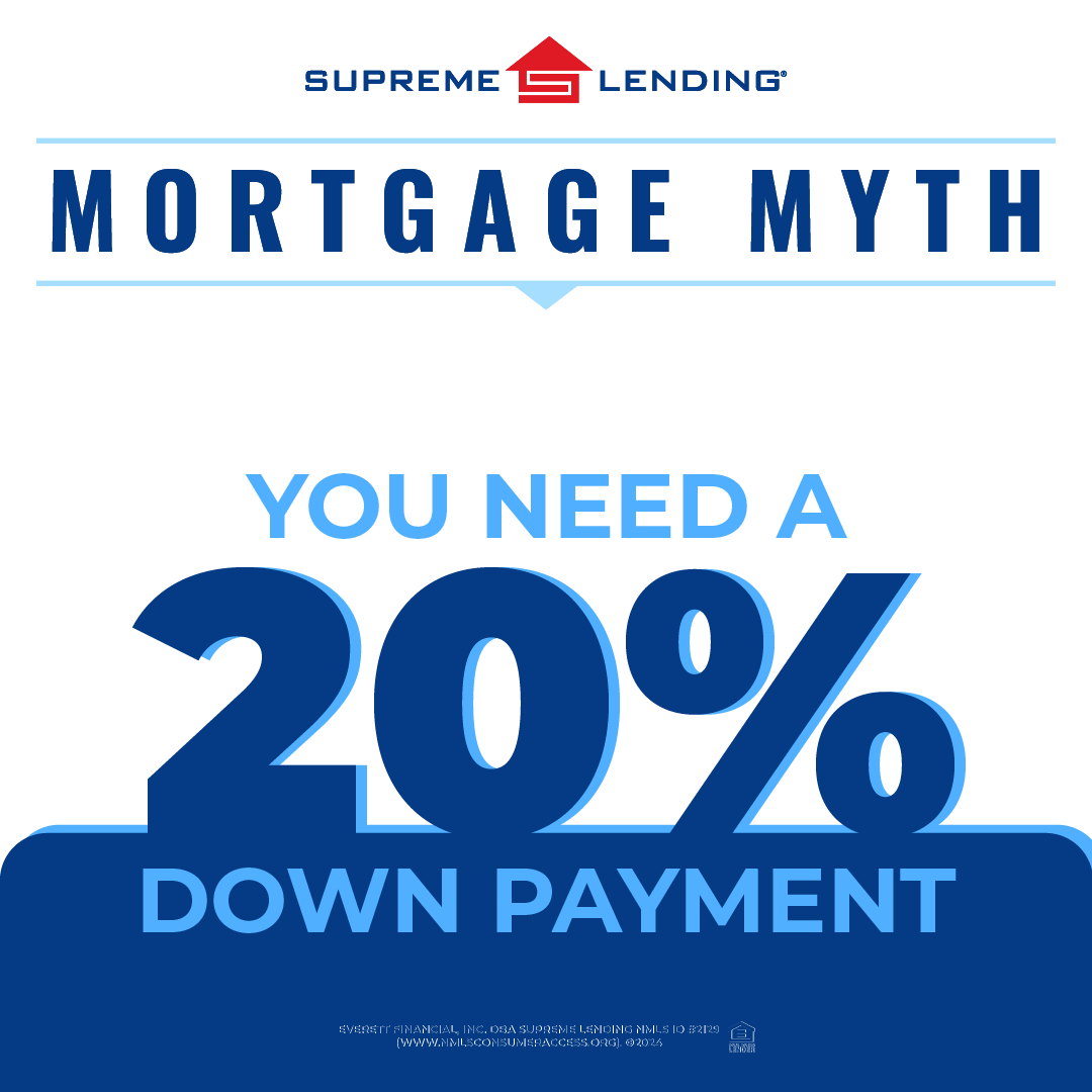 adaeges's tweet photo. 🚫 Mortgage Myth: You Need a 20% Down Payment. 🚫 Think you need 20% down to buy a home? Think again! There are several mortgage options with lower down payment requirements: 🏡 Conventional: 3% for First-time Homebuyers, 5% 🏡 FHA: 3.5% 🏡 VA: No down payment required 🏡 USDA:… https://t.co/08jMmWIE2N
