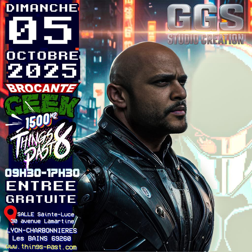 stereotypepast's tweet photo. 0️⃣5️⃣ / 1️⃣0️⃣ / 2️⃣5️⃣
✅ #TP8 /// BROCANTE GEEK & PoP Culture
💥 ENTRÉE 100% GRATUITE !
🔥⚔️ IvanKaiser au #thingspast 8 🔥
Véritable figure de la pop culture et du rétro, Fawzi alias IvanKaiser a marqué toute une génération de passionnés à travers https://t.co/H1Fif1TaiW
#snes https://t.co/QghRsUPkG0