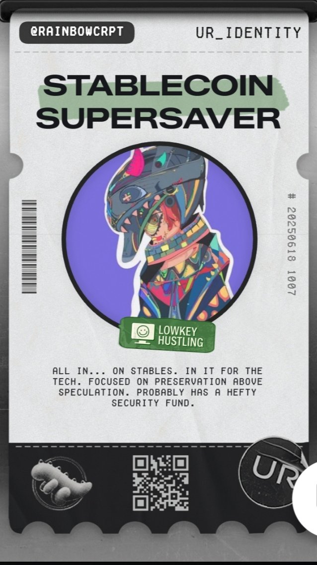 rainbowcrpt's tweet photo. Just claimed my UR IDENTITY 🧾

Take the quiz → reveal who UR

@UR_Global is launching soon, join the community. https://t.co/CbEenHLHu3