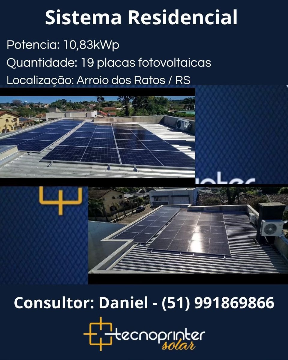 DanielK1975's tweet photo. Mais um cliente gerando sua própria energia! Não perca mais tempo e veja como você pode gerar a sua! https://t.co/eJaYRbqdsD