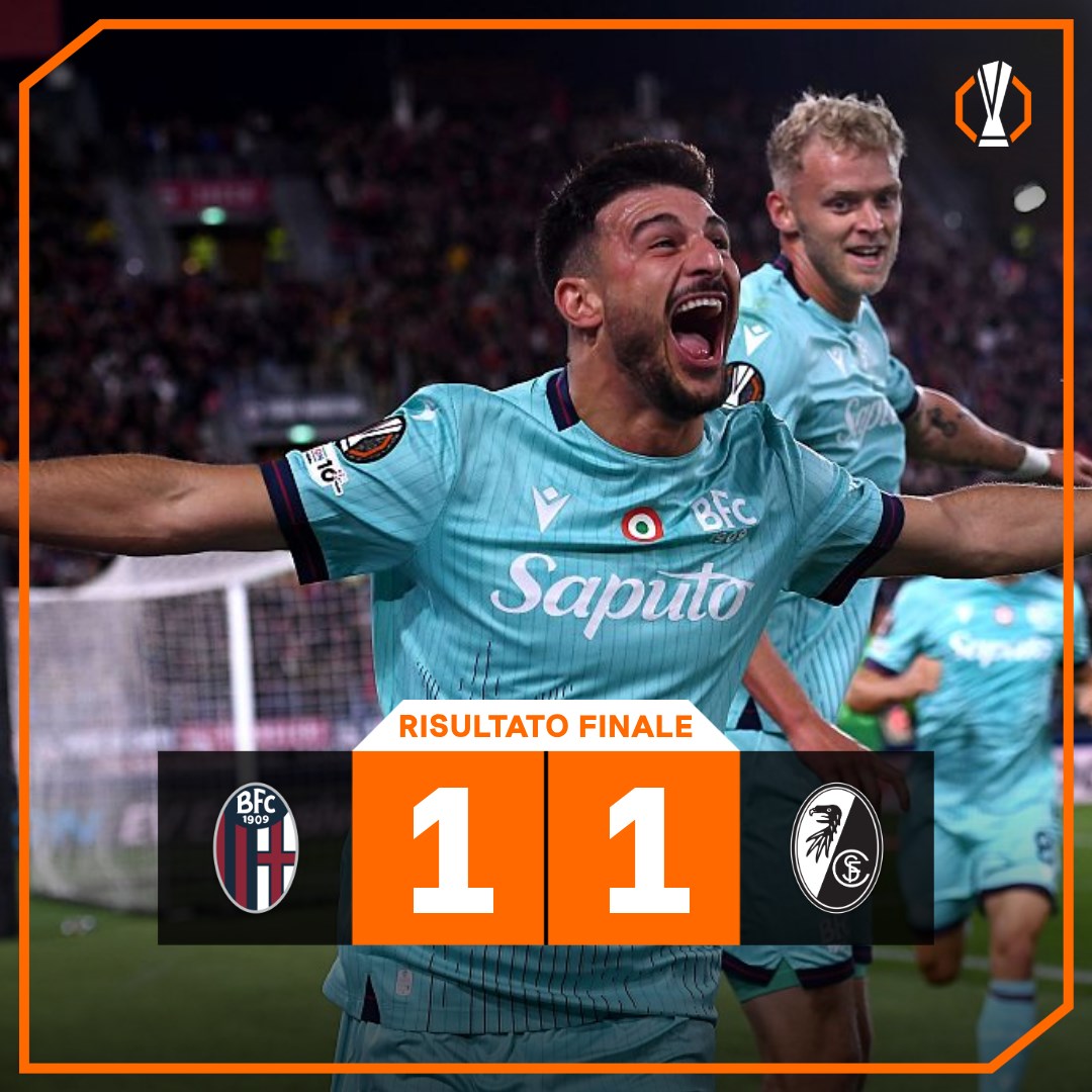 Pari per il Bologna al Dall'Ara 🔴🔵