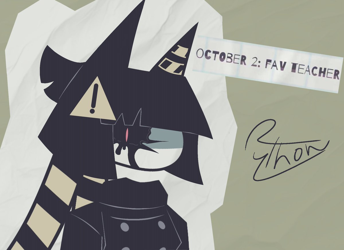 pytholiusmogus's tweet image. FPETOBER: Day 2

Favorite Teacher
SMOL GIRL WITH PEW PEW GUN
and in my little Sub-AU (Bullet wound on the eye)
#fpetober #FPE #FundamentalPaperEducation