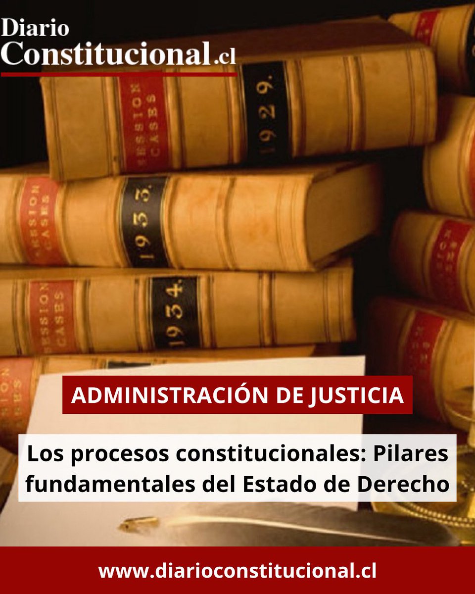 📢 ¿Por qué los procesos constitucionales son esenciales en un Estado democrático?
Aseguran la supremacía de la Constitución y protegen derechos fundamentales.
Más detalles 👉 diarioconstitucional.cl/2025/10/01/los…
#EstadoDeDerecho #JusticiaConstitucional #Chile