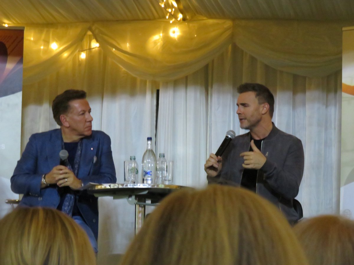 TT_Sisters's tweet photo. Throwback to a fab event 7 years ago ❤️ Loved to hear you talking about #ABetterMe ✨ @GaryBarlow https://t.co/WGFykI4wlV