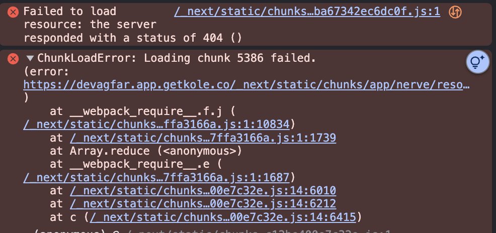 OpeyemiFE's tweet image. ABegggg nextjs devsssss
Help my lifeee
I've been getting this weird ass chunkload error on prod
i've seen some issue on github , haven't found a solid solution
#nextjs