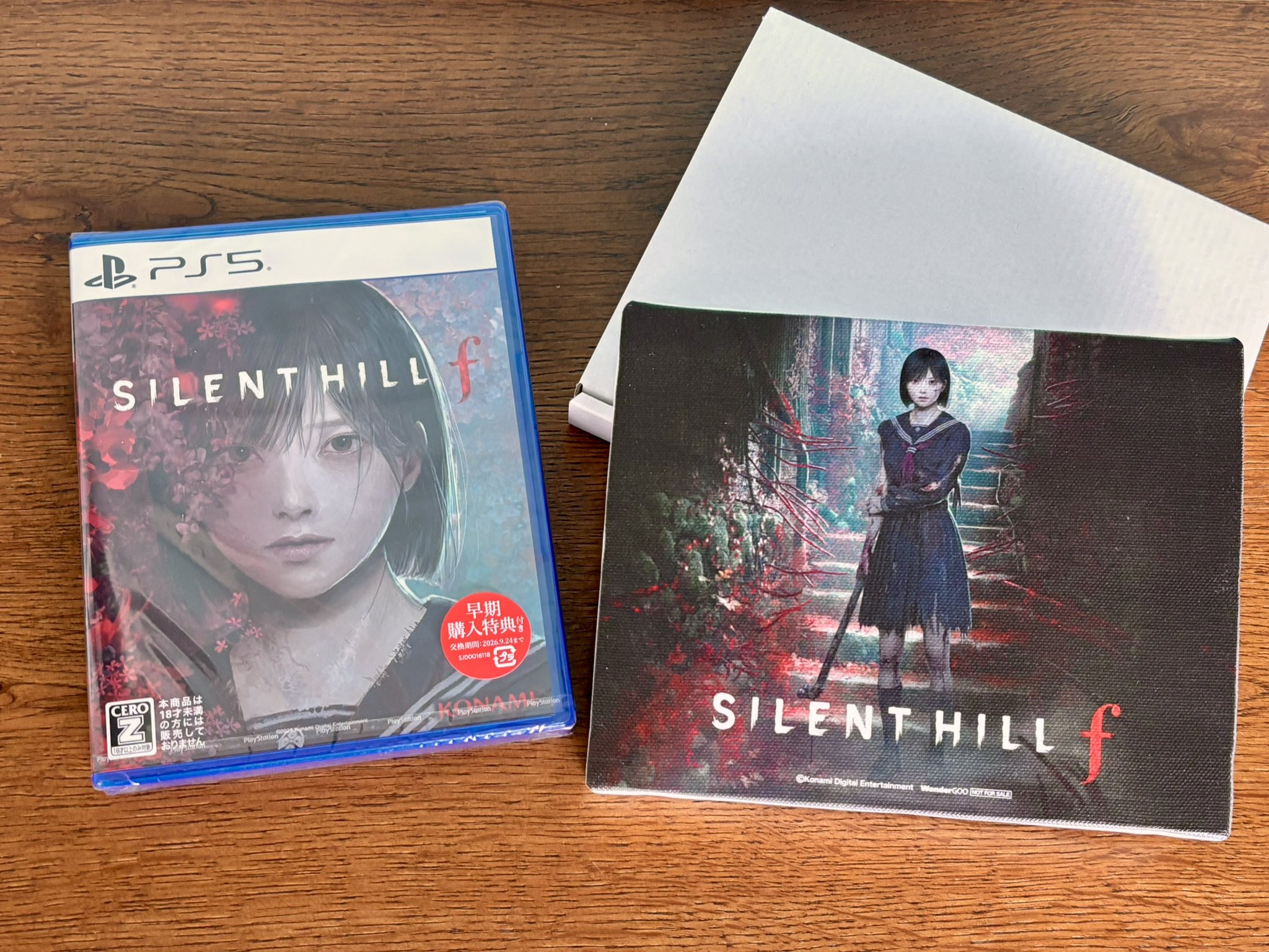 SILENT HILL f WonderGOO 予約特典 キャンバスアート SILENT HILL on X: