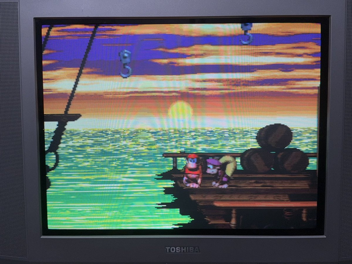 CRTthoughts's tweet image. Toshiba 20AF41. Decent Orion-built 20&quot; Toshiba set that uses a Toshiba jungle chip and still has the H-size adjustment before it was omitted in later models, which is why I sought this one out specifically (I don&apos;t like having underscan that I can&apos;t adjust)