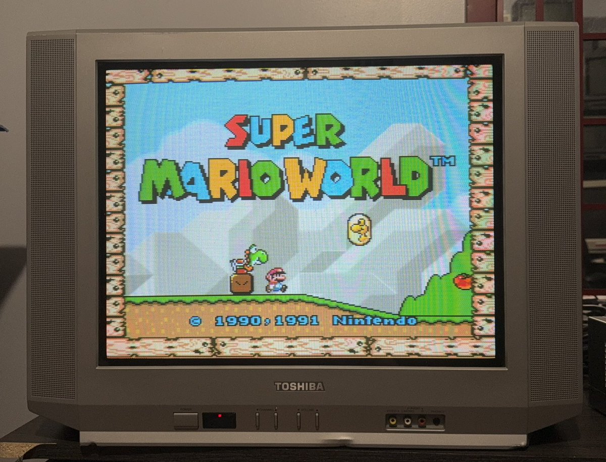 CRTthoughts's tweet image. Toshiba 20AF41. Decent Orion-built 20&quot; Toshiba set that uses a Toshiba jungle chip and still has the H-size adjustment before it was omitted in later models, which is why I sought this one out specifically (I don&apos;t like having underscan that I can&apos;t adjust)