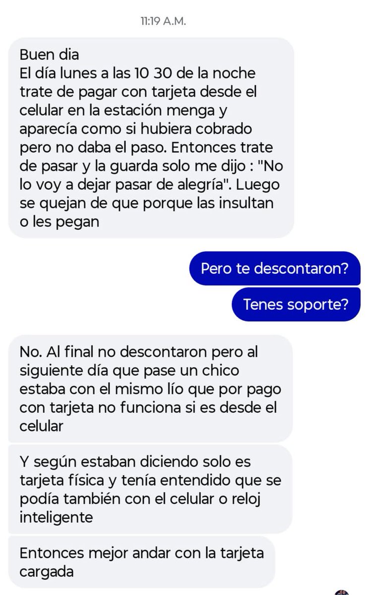 MIO Usuarios🚌 (@miousuarios) on Twitter photo Algunos funcionarios de <a href="/METROCALI/">METROCALI MIO</a> al querer lavarle la cara a la Utryt no quieren reconocer que los problemas frente a su plataforma de recaudo son REALES.
Solo tienen que LEER.
<a href="/ajrengifo/">Alvaro Jose Rengifo</a> <a href="/alejoeder/">Alejandro Eder</a> <a href="/personeriacali/">Personería de Cali</a> Algunos funcionarios de <a href="/METROCALI/">METROCALI MIO</a> al querer lavarle la cara a la Utryt no quieren reconocer que los problemas frente a su plataforma de recaudo son REALES.
Solo tienen que LEER.
<a href="/ajrengifo/">Alvaro Jose Rengifo</a> <a href="/alejoeder/">Alejandro Eder</a> <a href="/personeriacali/">Personería de Cali</a>