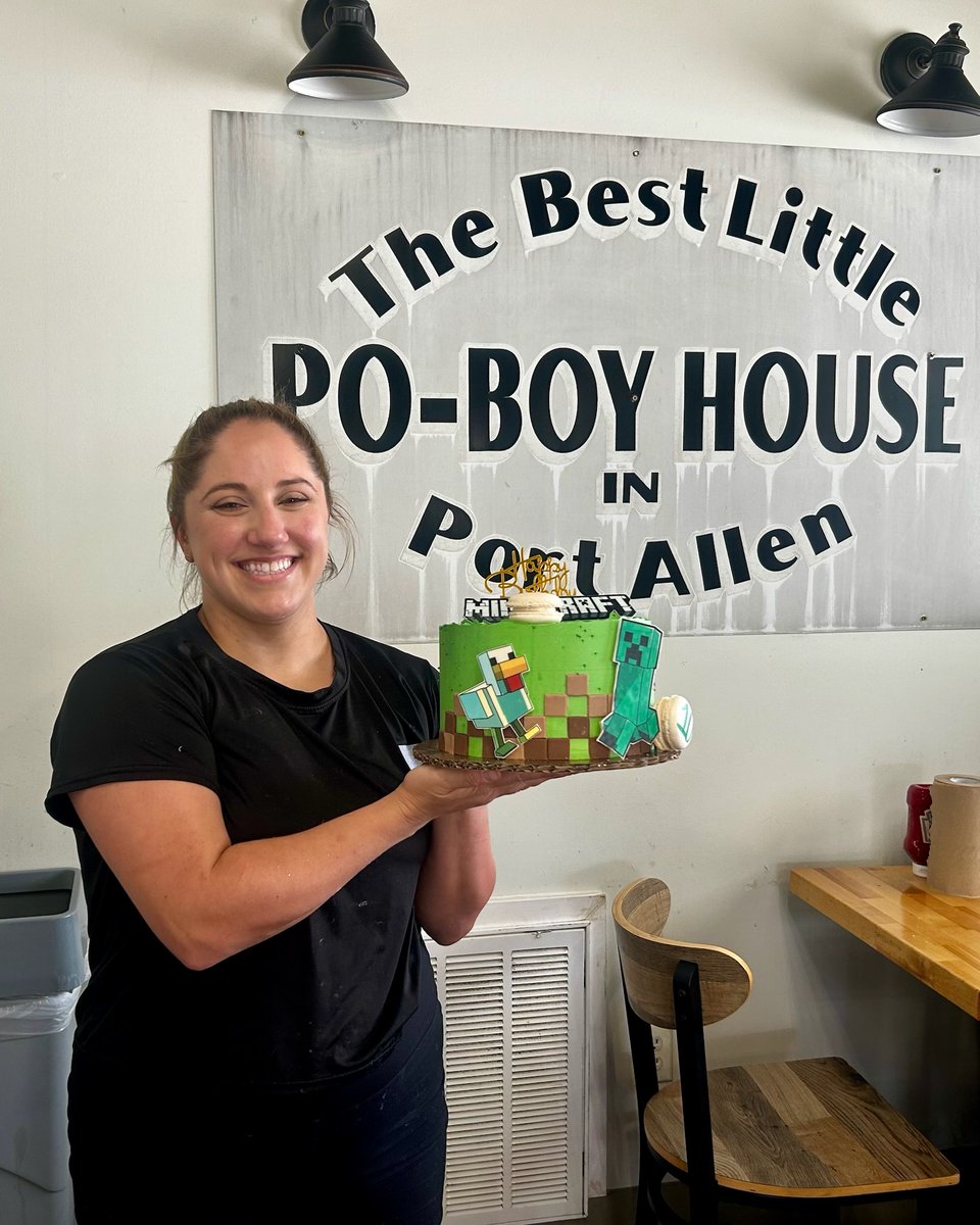 We love any opportunity to celebrate our CASA children! There's another birthday celebration happening, and this amazing #Minecraft cake was donated by The Poboy House. This soon-to-be 10-year-old boy will certainly love this one! 💚🤎
#Birthday #Donation #ChangeAChildsStory