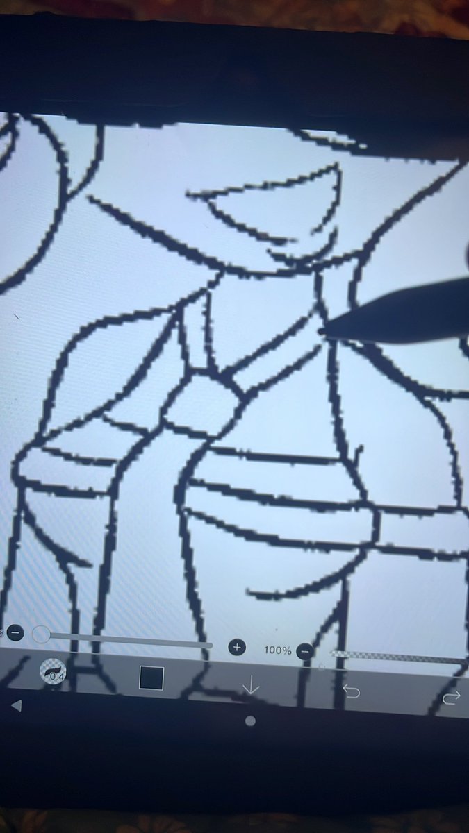 Working on a new design for my main OC :)