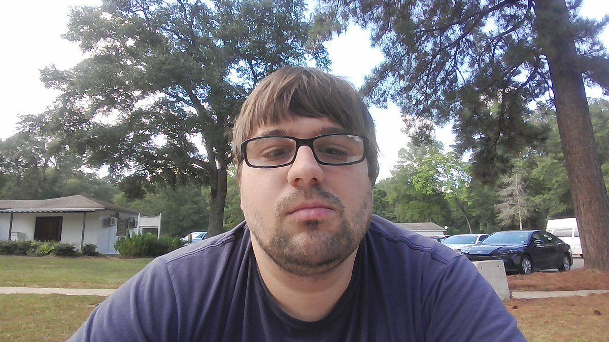 This is my first selfie taken with this laptop and it looks good