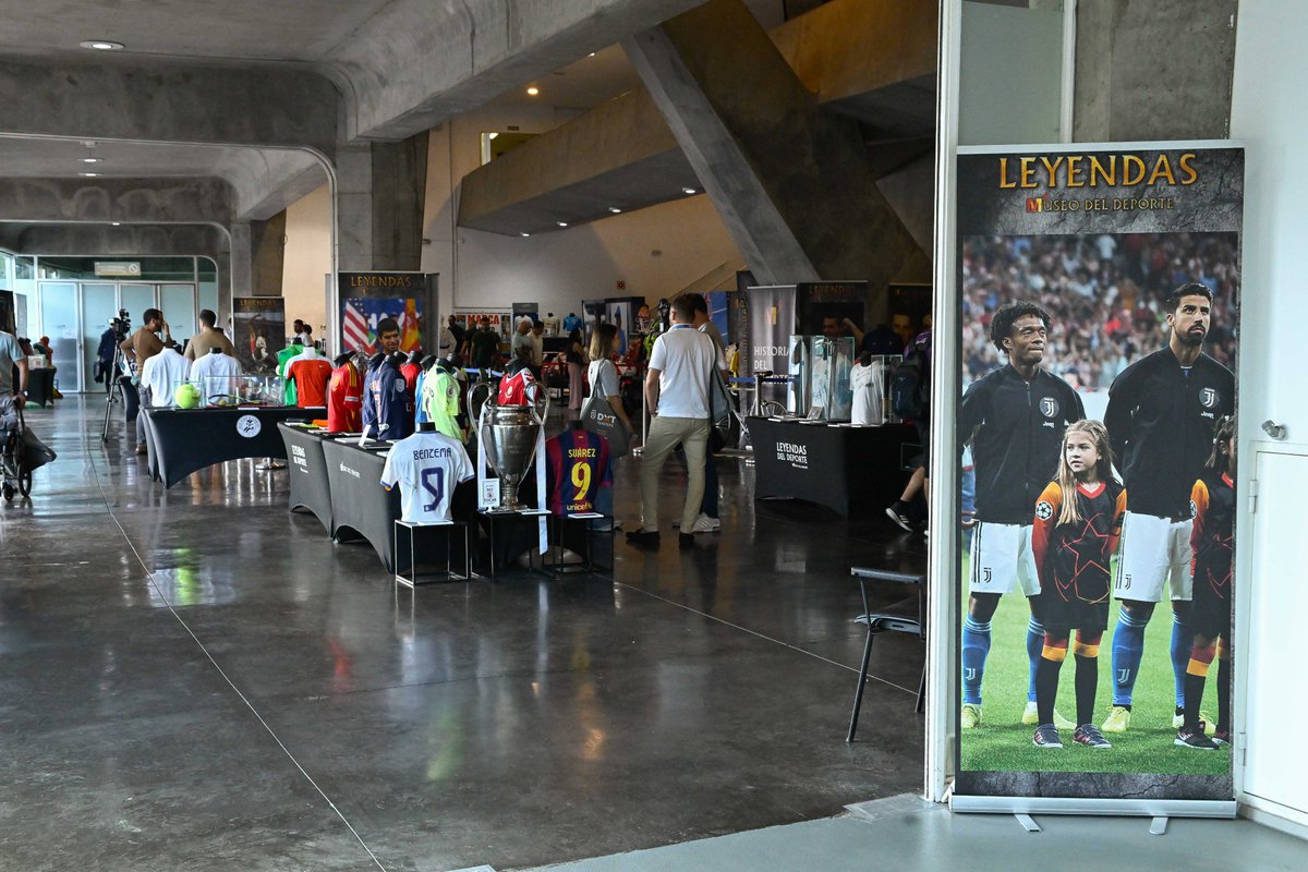 🏵️ El <a href="/CabildoTenerife/">Cabildo de Tenerife</a> ha presentado hoy en #ExpoDeca la exposición 'Leyendas del Deporte', por primera vez en Canarias, con más de 200 objetos de gestas del deporte local, nacional e internacional

📲 Más información: bit.ly/4gUvJi7

#ActivaTuVida #TenerifeActiva