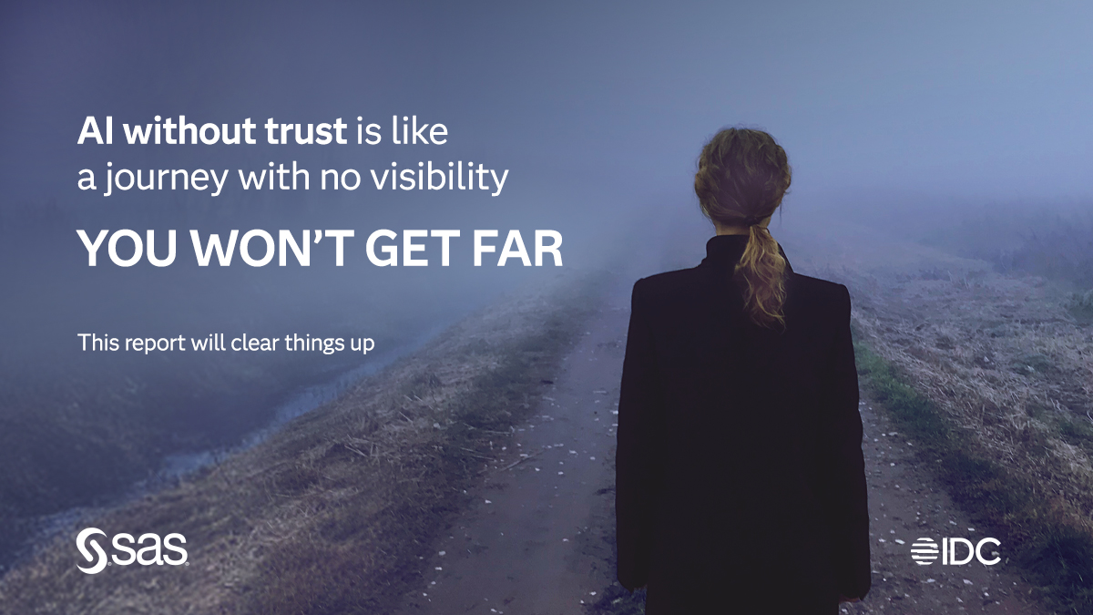The world is at a precipice of AI tech and trust in what is being built is crucial. This new report unpacks which iterations of AI are most trusted among global business leaders and technologists, and how to reach the next phase in AI: 2.sas.com/6015Acs7S #AIImpactReport