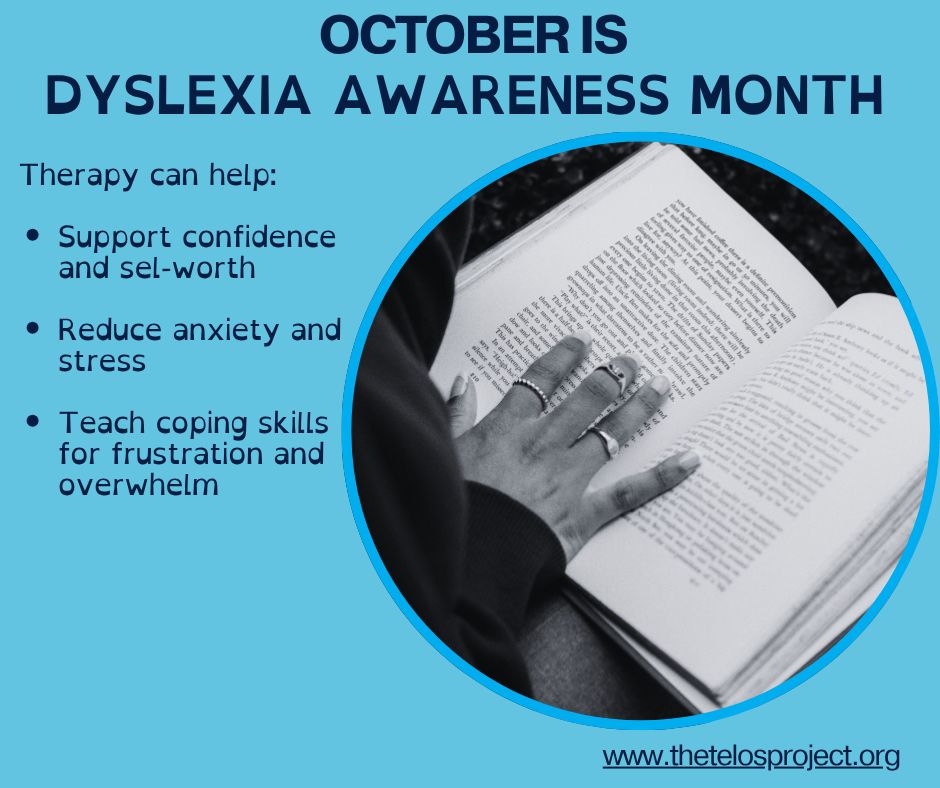 October is Dyslexia Awareness Month. Dyslexia is common, unrelated to intelligence. It can impact self-esteem. With support and strategies, you can thrive.
#therapyisgood #texastherapist #dallastherapist #houstontherapist #blacktherapist #dyslexiaawarenessMonth #neurodiversity