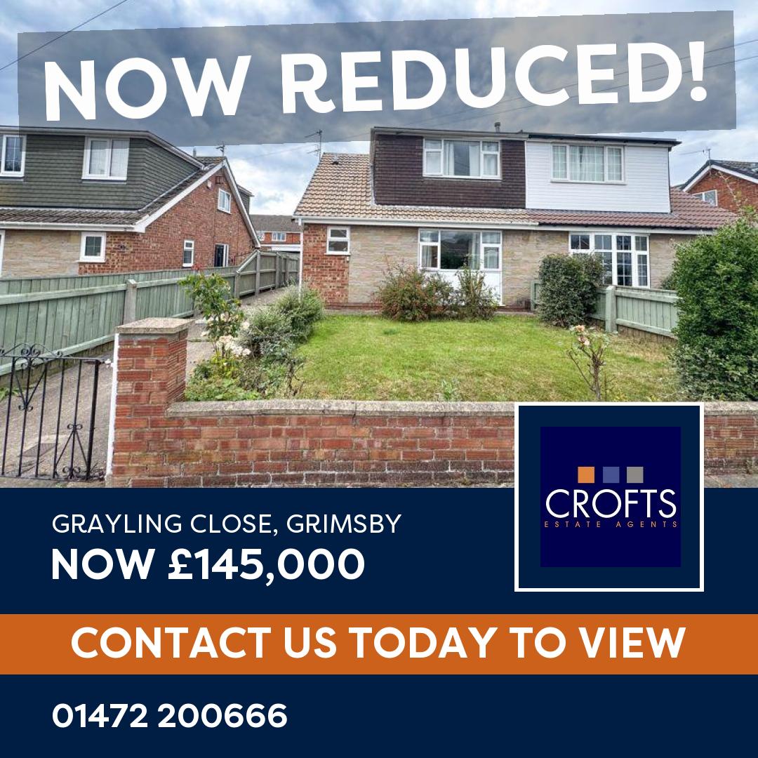 Crofts Estate Agents Limited (@croftsproperty) on Twitter photo GRAYLING CLOSE, GRIMSBY - REDUCED
OIRO Β£145,000
Call Crofts Cleethorpes today to arrange to viewing!
π 01472 200666
π§ info@croftsestateagents.co.uk
#croftsestateagents #crofts #croftscleethorpes #croftsimmingham #croftslouth #croftslettings... GRAYLING CLOSE, GRIMSBY - REDUCED
OIRO Β£145,000
Call Crofts Cleethorpes today to arrange to viewing!
π 01472 200666
π§ info@croftsestateagents.co.uk
#croftsestateagents #crofts #croftscleethorpes #croftsimmingham #croftslouth #croftslettings...
