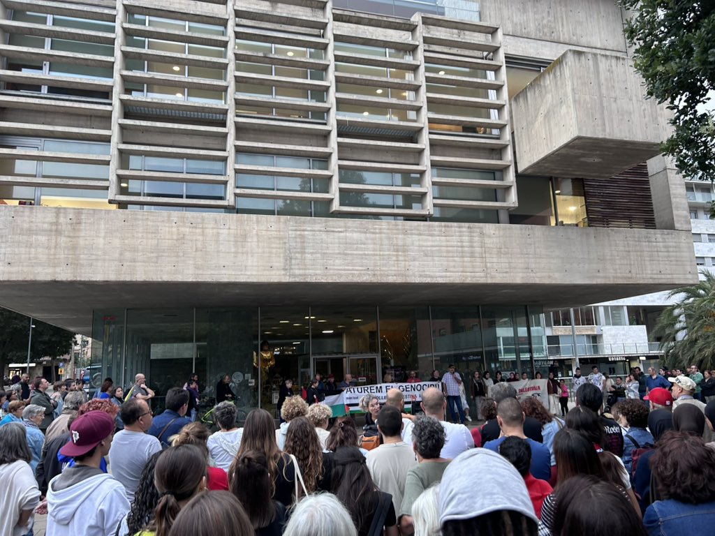 OJS_Vobm's tweet image. 🔴|| Jornada de lluita en resposta a l&apos;assalt de la Flotilla a les concentracions d&apos;arreu de la comarca. 

Aturem el genocidi palestí, destruïm l&apos;imperialisme genocida.