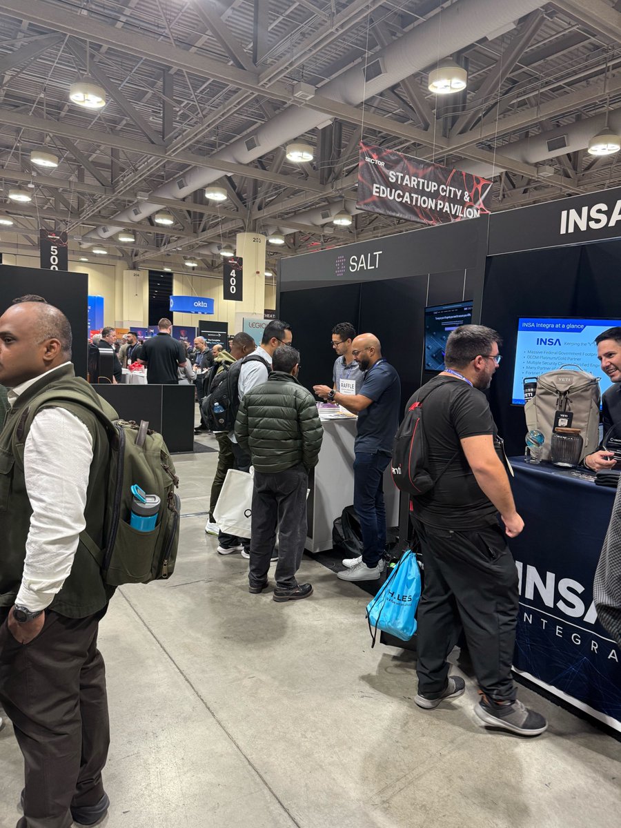 SaltSecurity's tweet image. Last chance to enter for the opportunity to win AirPods Pro 3 🎶 Swing by before the show floor closes!

#cyberevents #cybersecurityevents #cybersecurity #apisecurity #giveaway