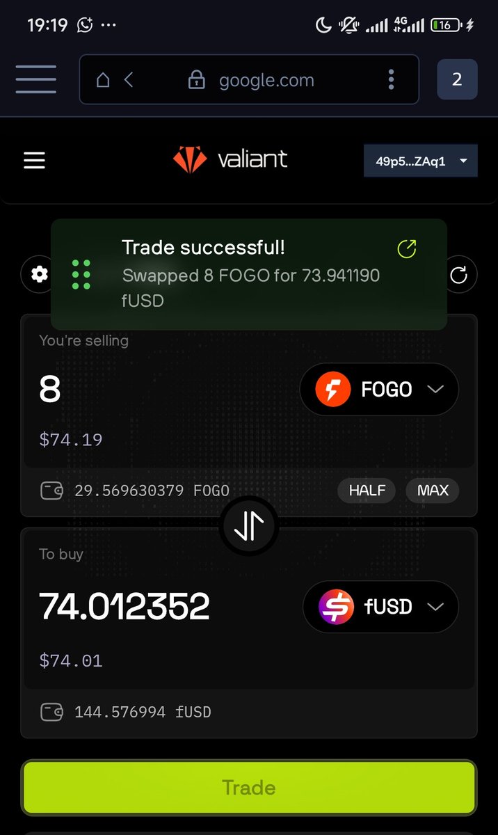 DannyWeb3Dev's tweet image. Day 15 of testing on FOGOchain

Fogo is the first chain I actually took interest in early (S/O @Crypt_Emerald).

 It’s building what no one else has, and every true maxi just wants to see it work.

If you’ve studied Fogo and still aren’t convinced… study it again 😂