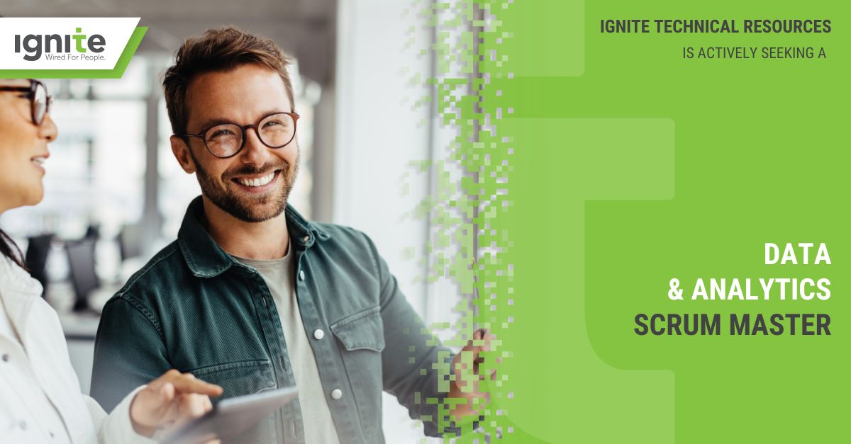 ignitetechnical's tweet image. Ignite Technical Resources is actively seeking a Data &amp;amp; Analytics Scrum Master on behalf of our Public Sector client in Burnaby, BC. 

Apply now at buff.ly/tgQxQ1U or contact Trevor Watson for more details. 
 
#Hiring #ScrumMaster #JobSearch