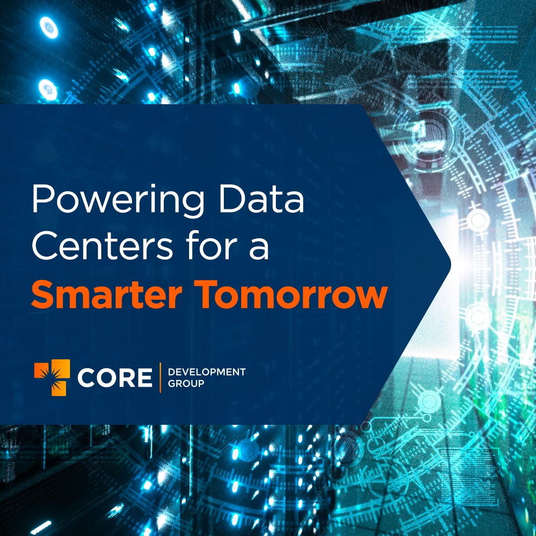 Power demand from data is surging as cloud &amp; AI reshape the digital landscape. Data centers are expanding fast—on-site energy solutions are key. Core Development Group is powering multiple centers nationwide. Read the full article here: coredevusa.com/onsite-solar-c…