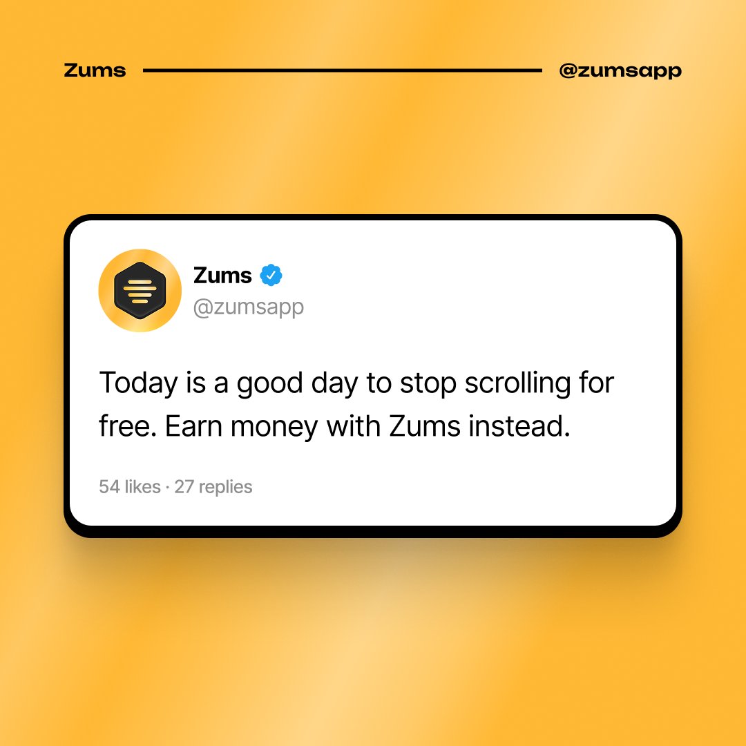 Zums tweet media