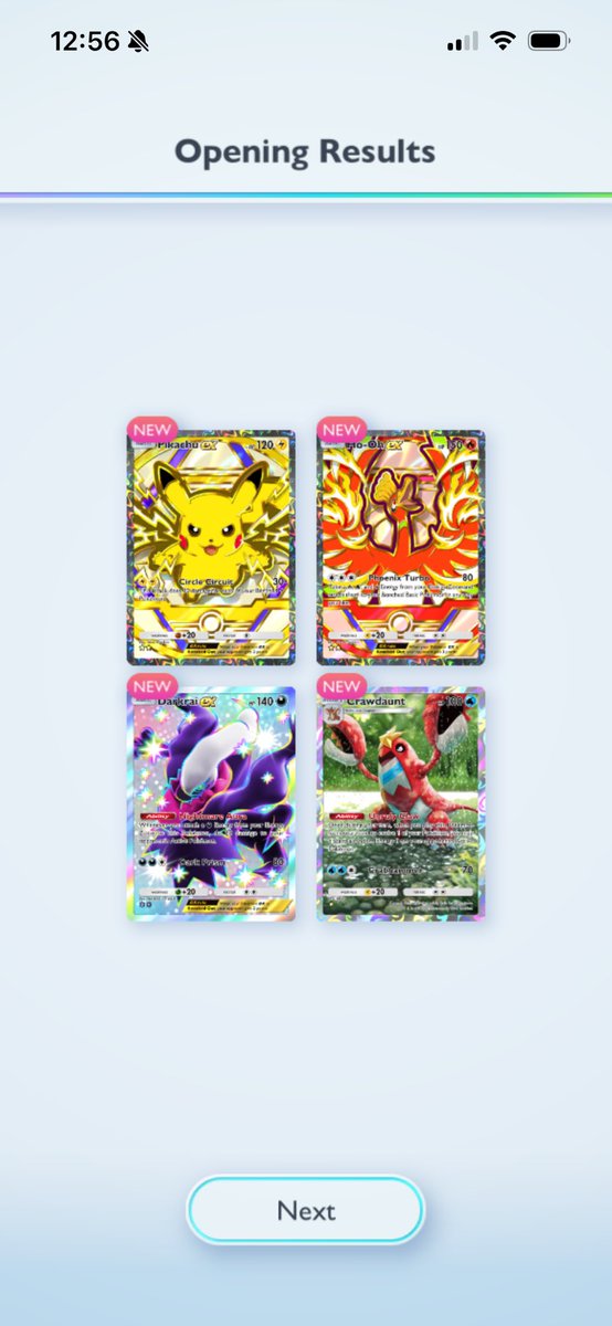 First time getting a pack with all “rare” cards!