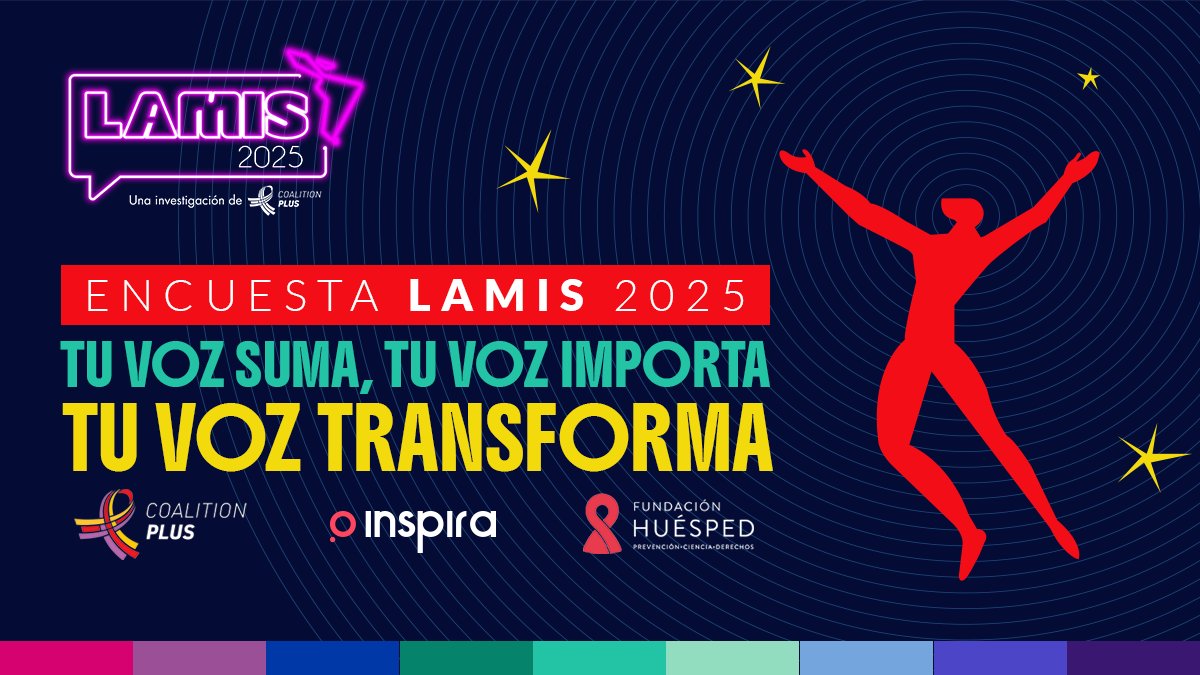 ¿Quieres aportar a la salud sexual de tu comunidad?🙌🏼​ ​ ✨​

🌍Participa en LAMIS-II una encuesta sobre salud sexual hecha por y para hombres gays, bisexuales y otros hombres que tienen sexo con hombres en 24 países

Responde la encuesta aquí:
📲bit.ly/3K3bpyA