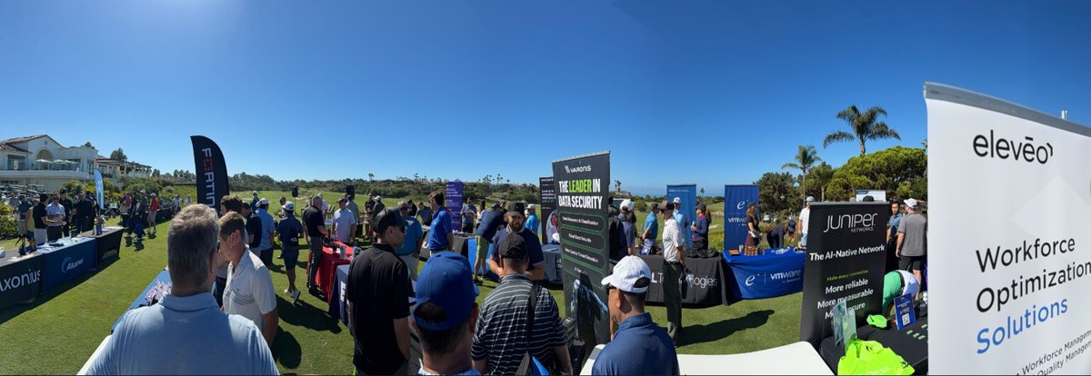myeleveo's tweet image. An ideal day for Swing for Success: ePlus Technology Day at Monarch Beach Golf Links in Dana Point, CA. We&apos;re proud to support ePlus as we celebrate our mutual successes and build even more partnership momentum! 

 #aicontactcenter  #workforceoptimization