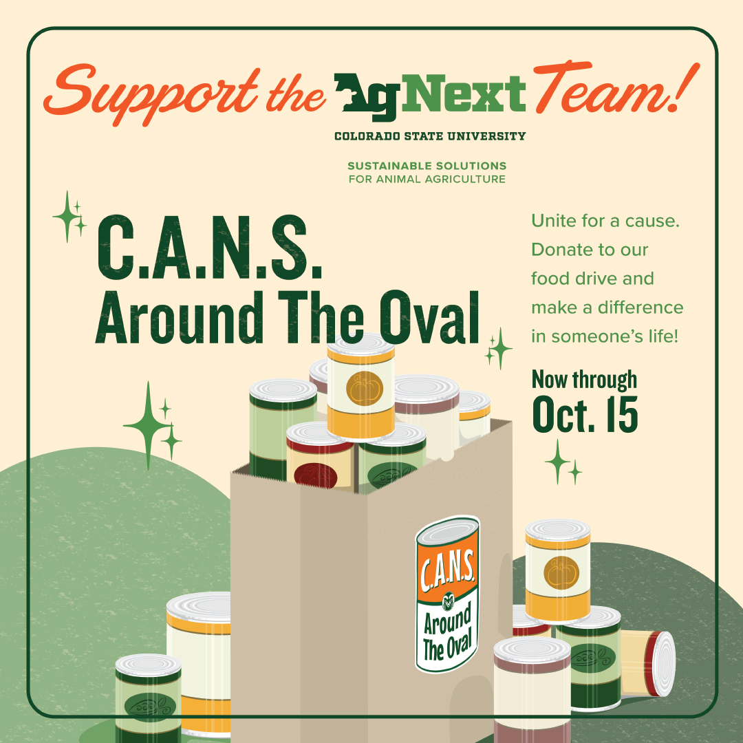 CSUAgNext's tweet image. We’re joining C.A.N.S. Around the Oval! Agriculture drives food security today and builds resilience for tomorrow. Support AgNext’s campaign: loom.ly/iR4md7Y